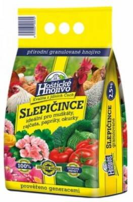 Hnojivo Slepičince granulované – 2,5 kg