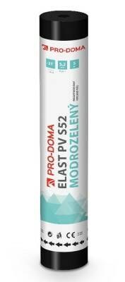 Lepenka ELAST PV S52 modrozelená PRO-DOMA 5 m²/role – tloušťka 5,2 mm