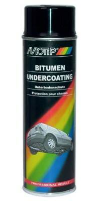 Sprej Gumoasfalt bitumen MOT UBC černý – 500 ml